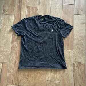 Heathered Gray Polo Ralph Lauren t-shirt men's large